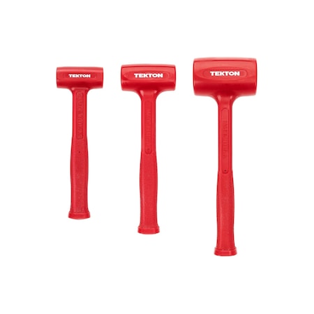 Tekton Dead Blow Hammer Set, 3-Piece (13, 21, 39 oz.) HDB93001